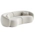 Family Curved Sofa Kassavello - Thumbnail 3