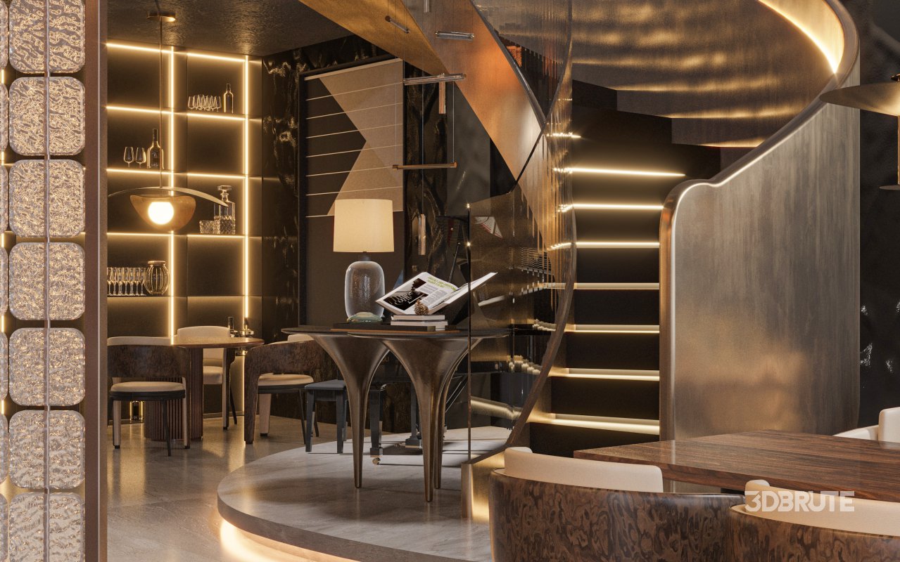 modern restaurant Image 1