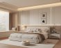 Modern bedroom interior scene - Thumbnail 1