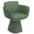 Rune Swivel Dining Chair Beige - Thumbnail 4