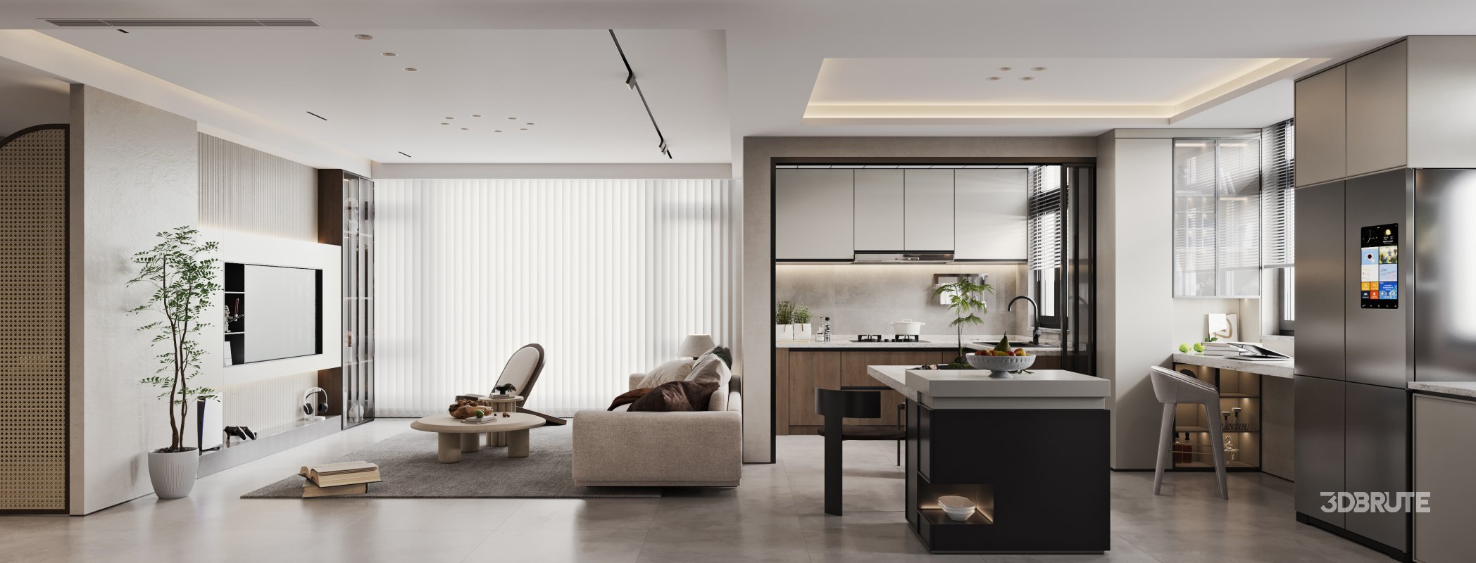 living room dining room Image 1