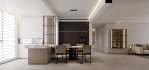Modern living room and dining room interior scene - Thumbnail 3