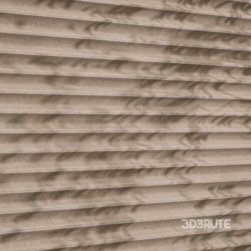 Fluted Concrete 01 (Seamless) Image 3