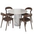 Amare Dining Chair and Oranda Round Dining Table-Fourhands - Thumbnail 1