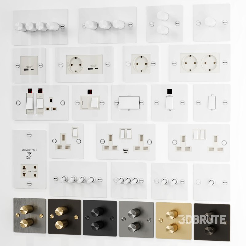 Buster& Punch Switches +Sockets collection Image 1