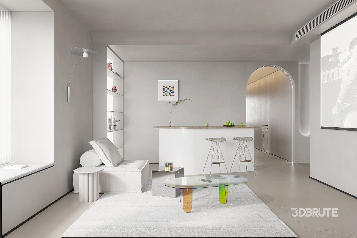 living room dining room Image 4