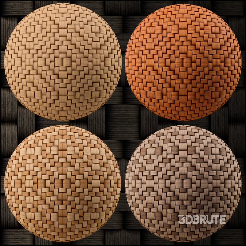Unlimited Bamboo Weave 05 – Procedural SBSAR Image 5