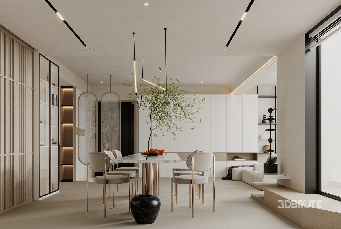 living room dining room Image 4