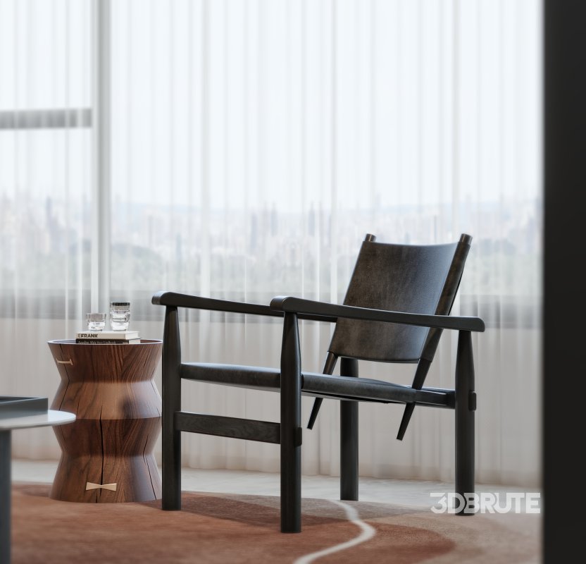 Luxurious living room and dining room Image 2