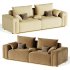 Velvet Sofa Loveseat - Thumbnail 5