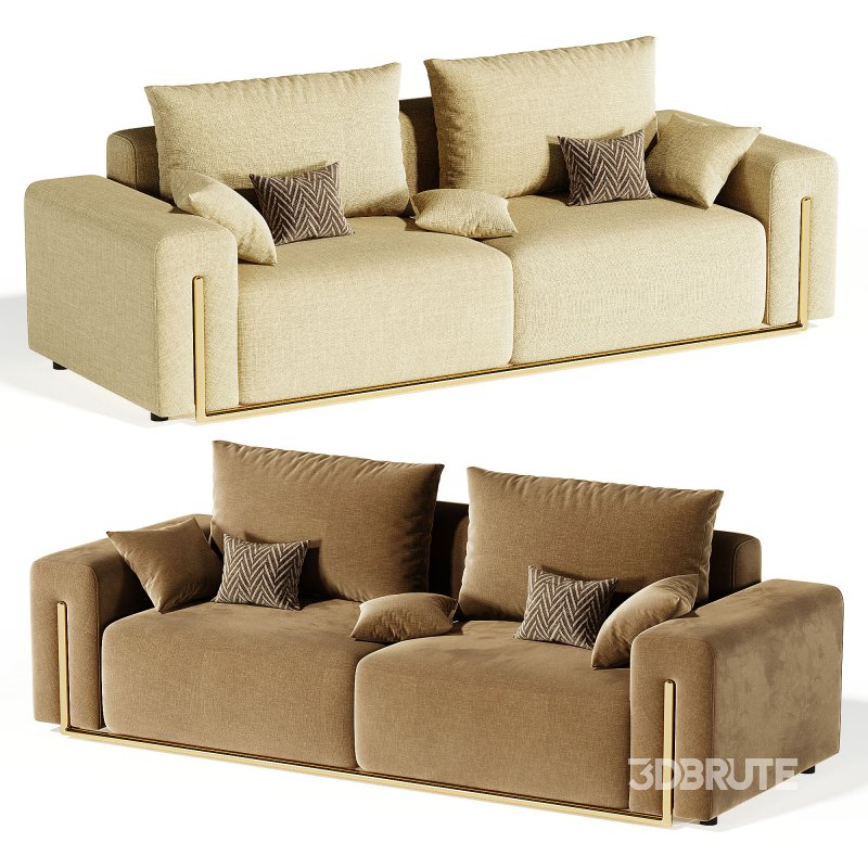 Velvet Sofa Loveseat Image 5