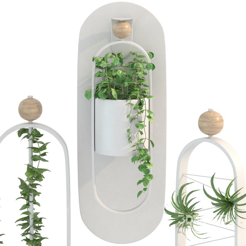 Planters with Moveable Magnetic Pots Image 6