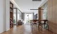 Modern living room and dining room interior scene - Thumbnail 1