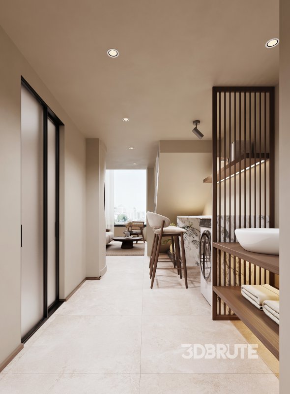 Modern apartment interior Image 2