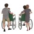 Man and Woman on Wheelchair - Thumbnail 1
