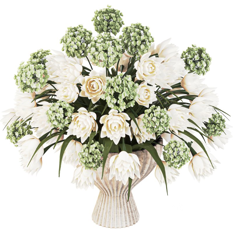 Plants Bouquet Vase 33 Image 1