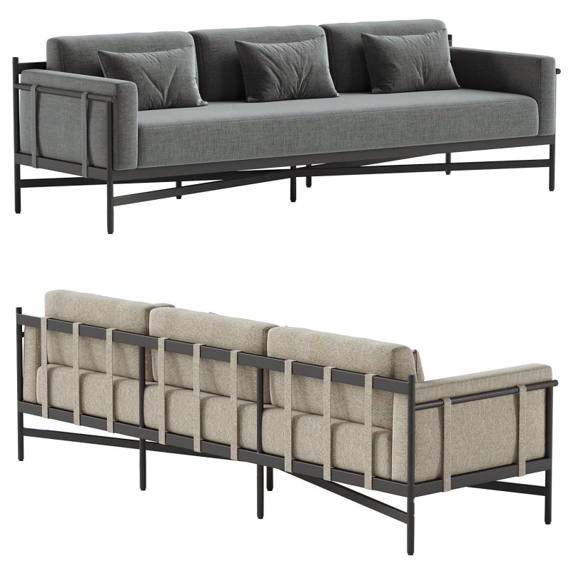 Hearst Outdoor Sofa Image 4