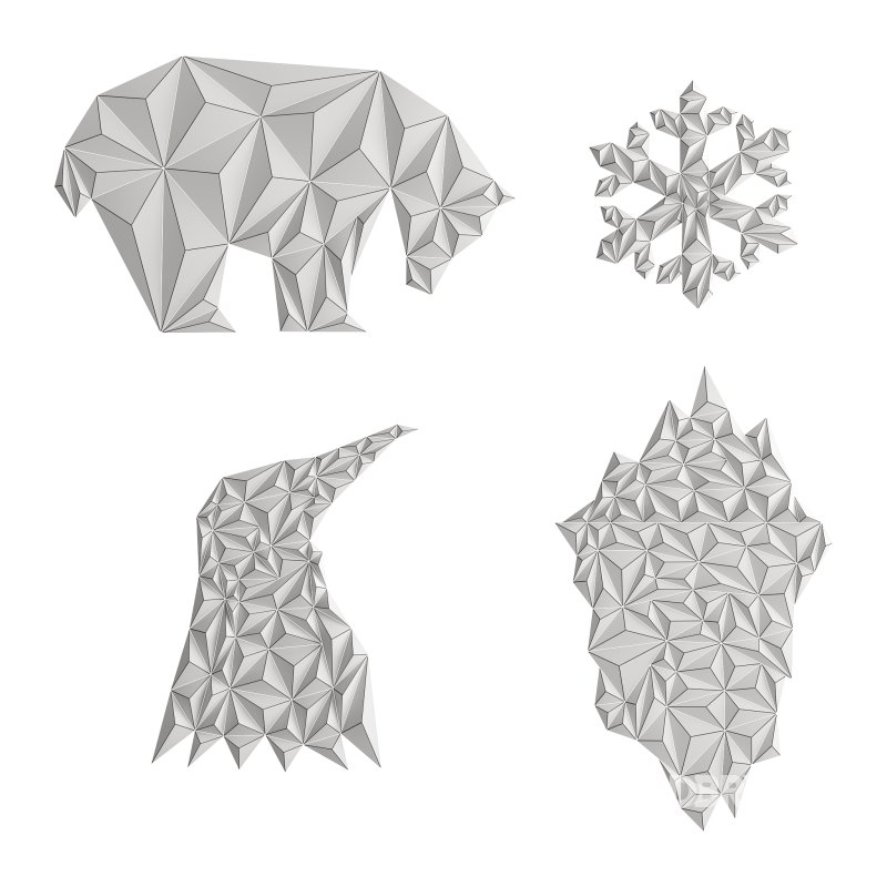 Paper art work 14 PBR Image 6