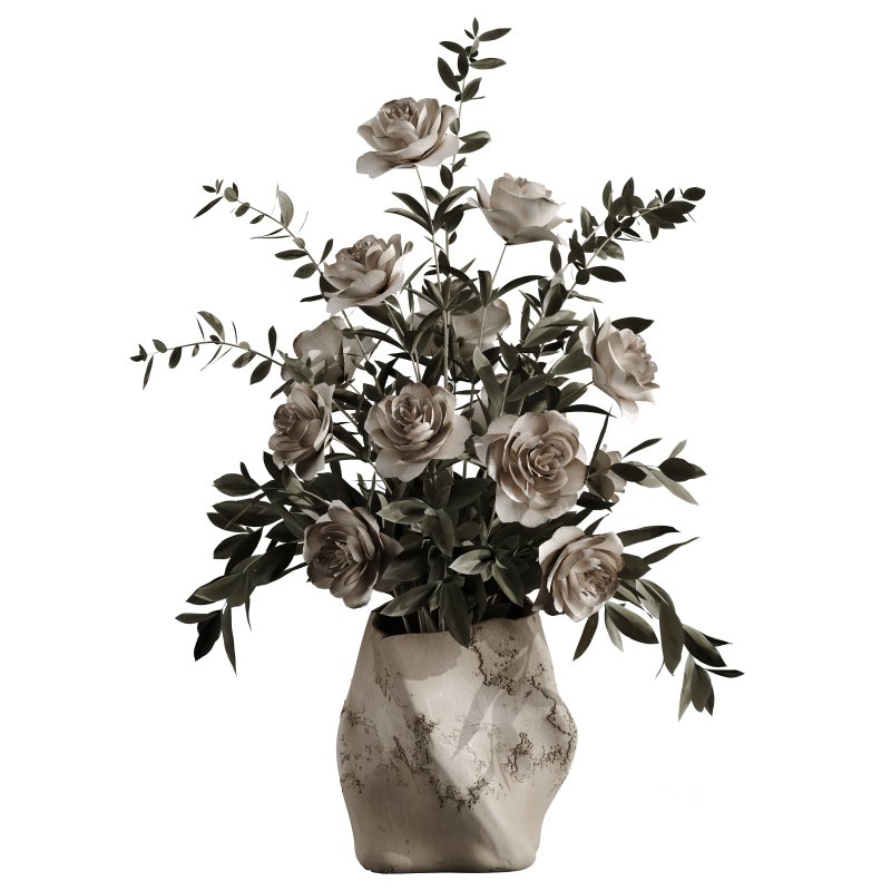 Bouquet of flowers set 007 Image 4