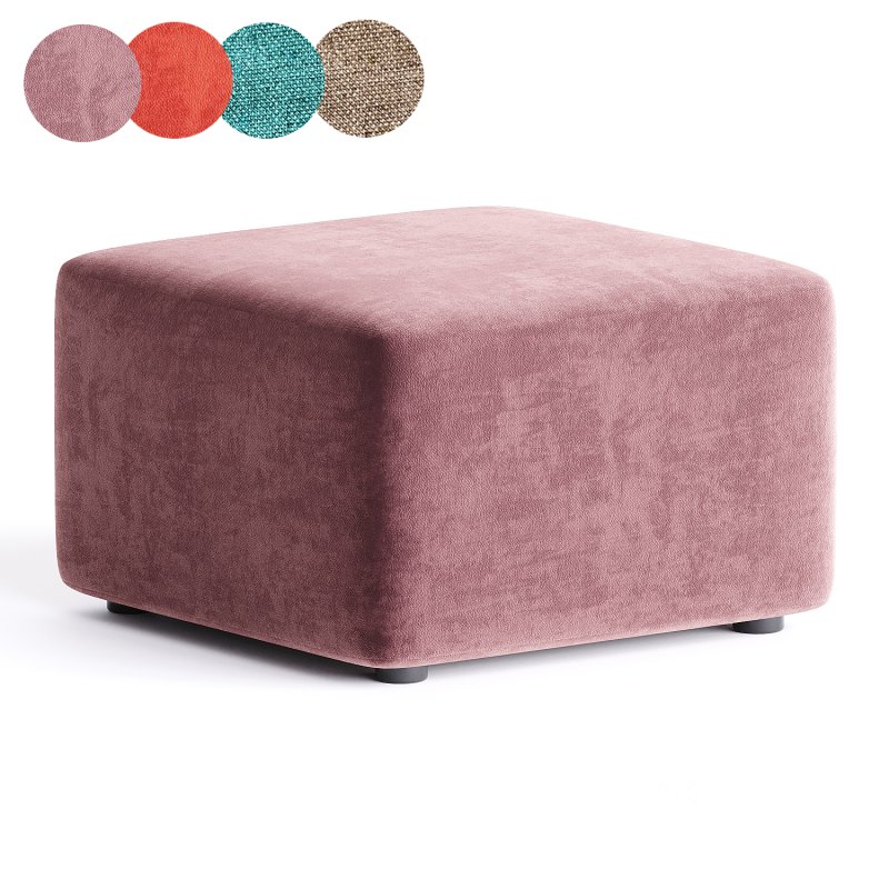 pouf square dame Image 5