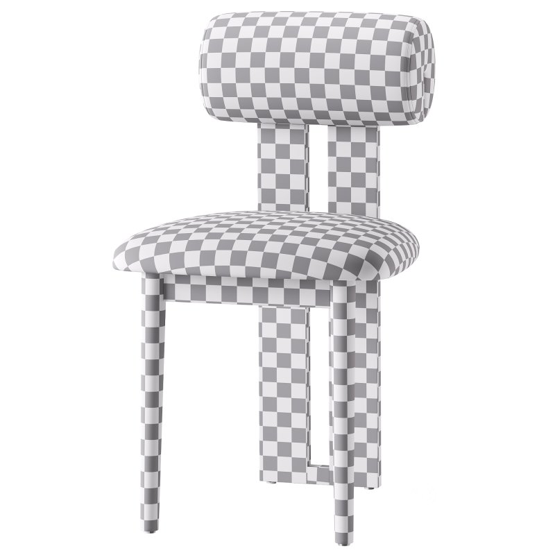 Galen Cream Boucle Dining Chair Image 6