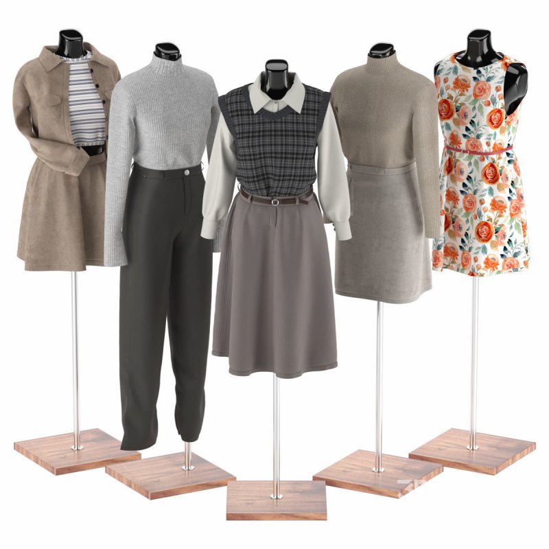 Mannequin_Set_vol_006 Image 1