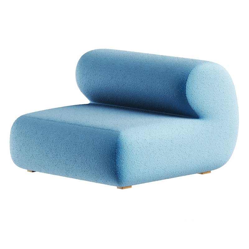 velvet green armchair Image 3