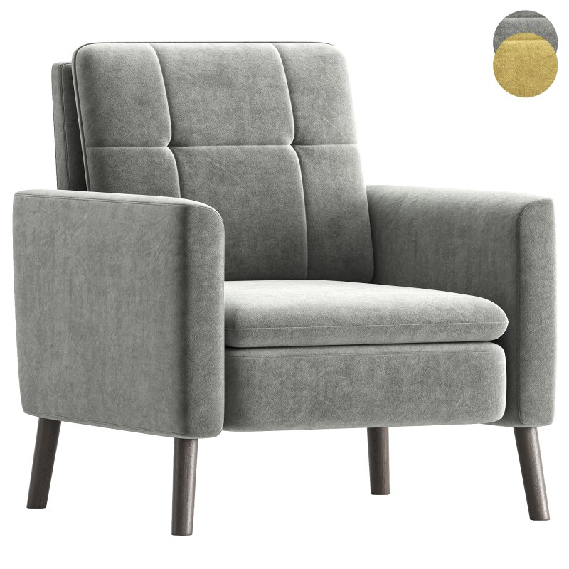 Bopp Upholstered Armchair Image 1