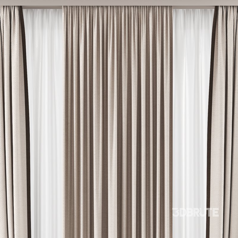 GO Silk and Cotton Curtain Set 88 Image 3