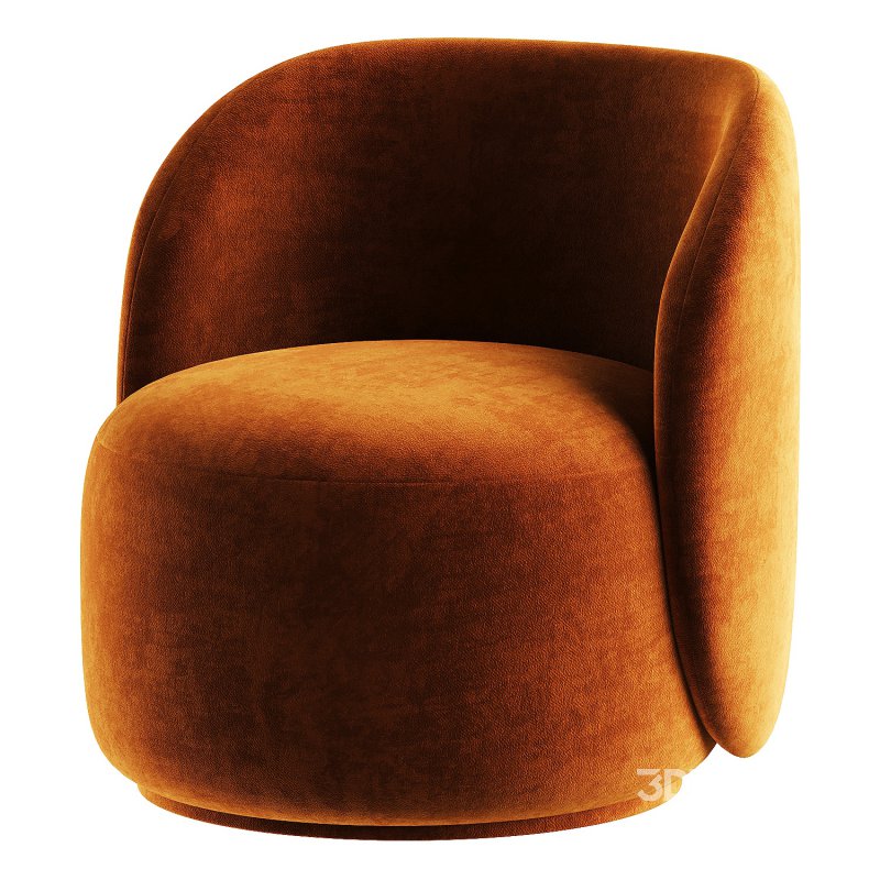 armchair velvet Image 1
