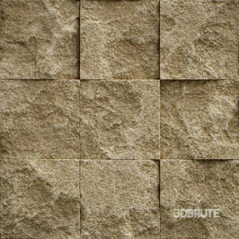 Split Face Travertine 06 (Seamless) Image 2