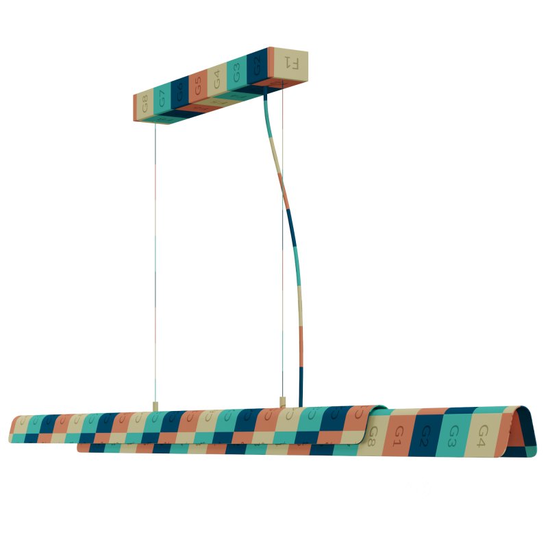 Dala Linear Pendant Light by KDLN Image 3