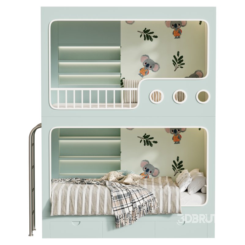 Bunk-bed-for-kids-001 Image 6