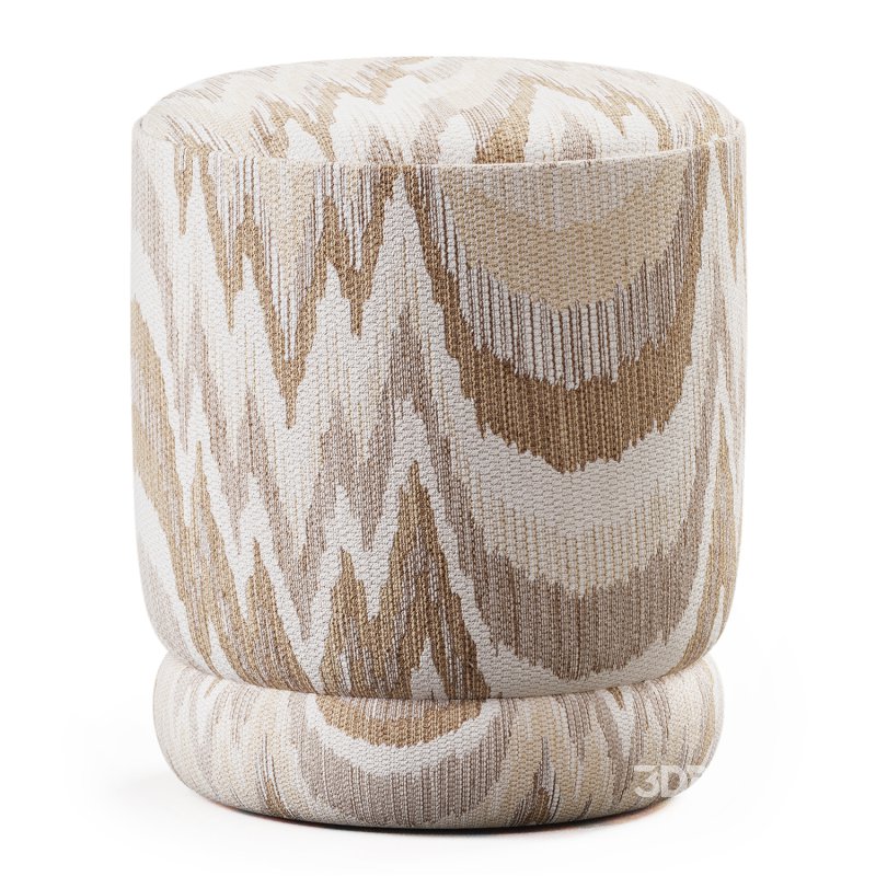 Dual Pouffe Carnival Image 2