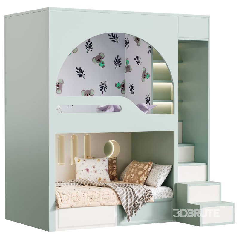 Bunk-bed-for-kids-002 Image 2
