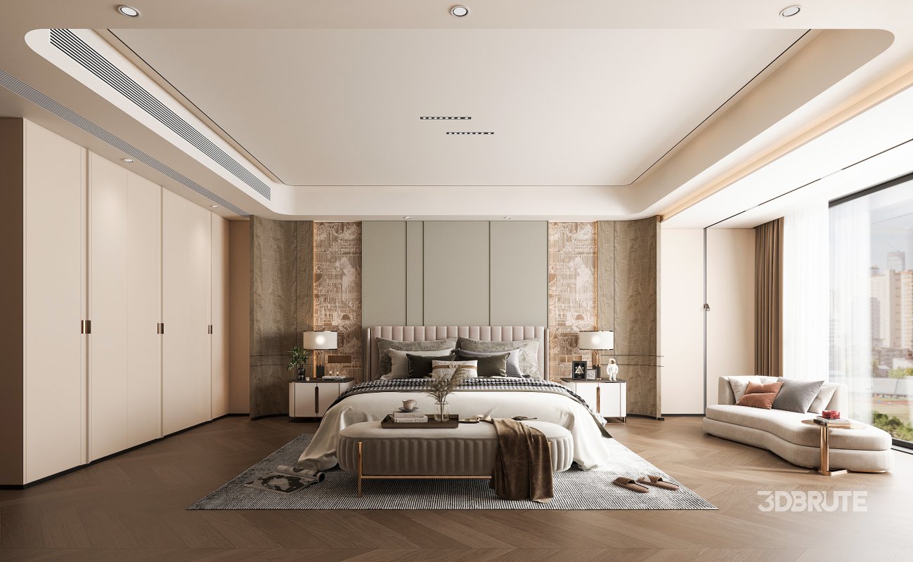 Modern bedroom Image 1