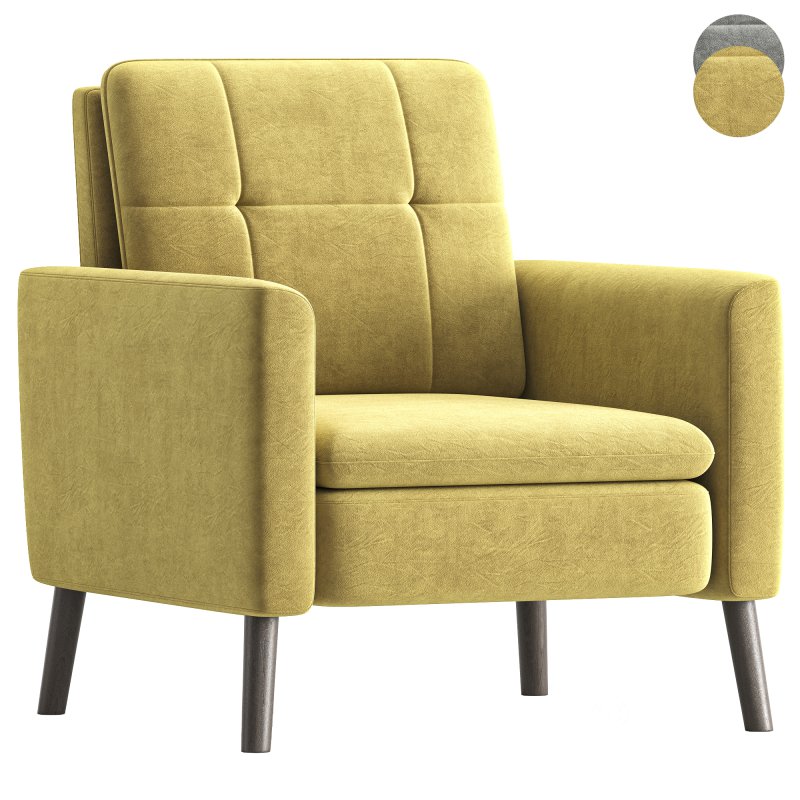 Bopp Upholstered Armchair Image 2