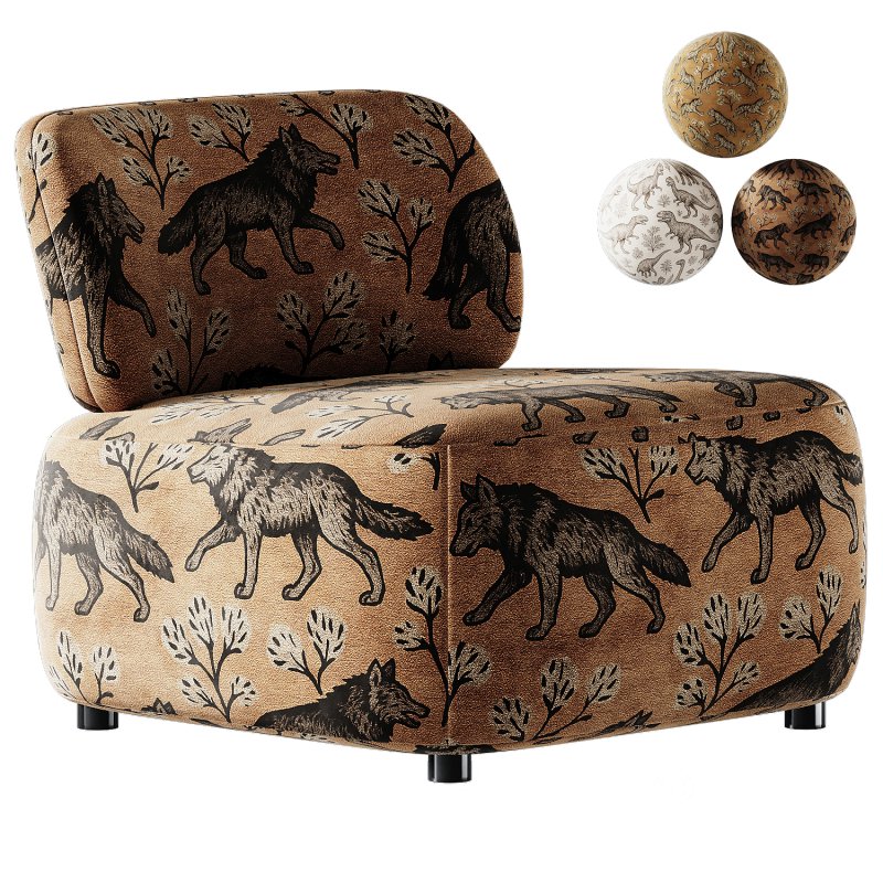 Nelvi Velvet Grey Chair by divan Image 1