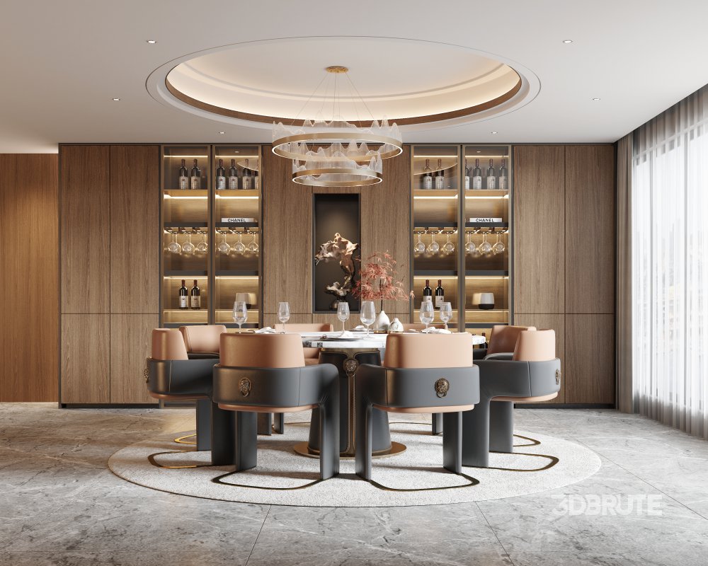 modern dining room Image 1