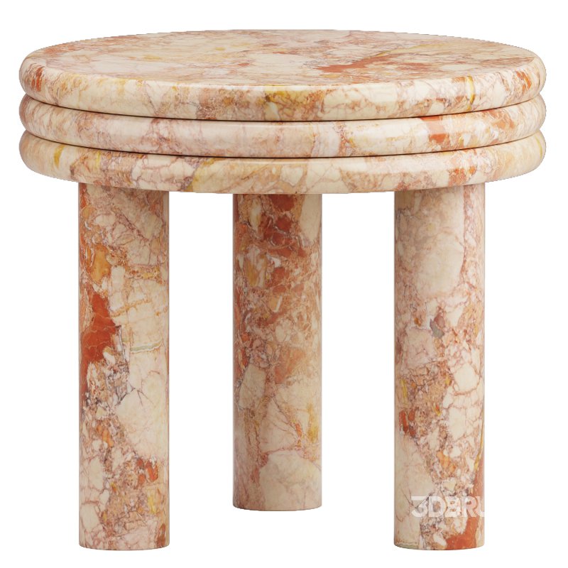 Roma Round Side Table Image 1