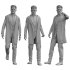 man Overcoat in 4 poses - Thumbnail 5