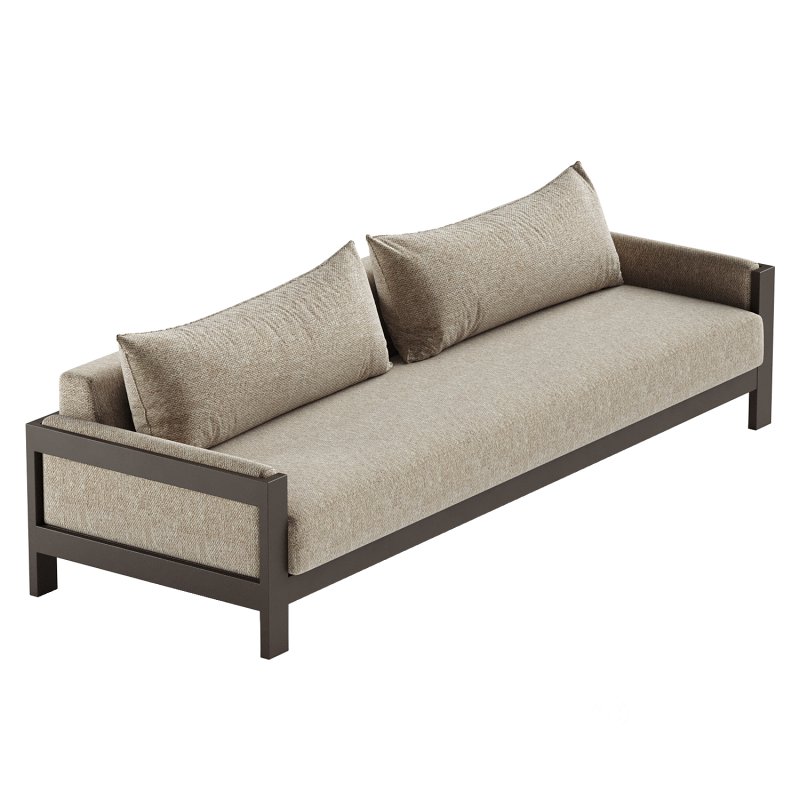 Chapman Outdoor Metal Sofa Image 5