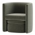 Braedin Upholstered Barrel Accent Chair - Thumbnail 2