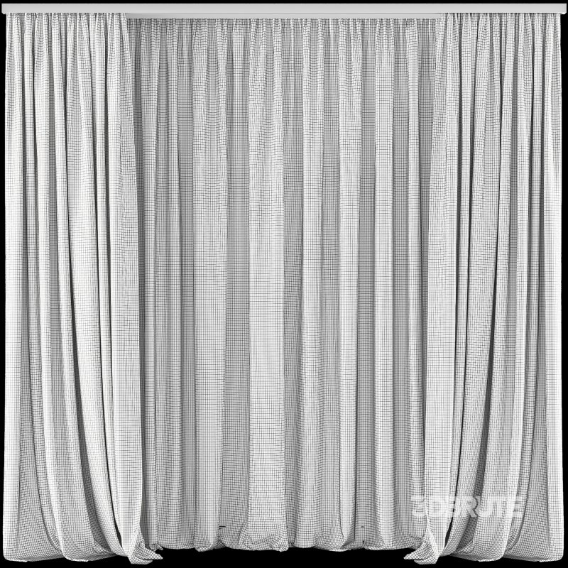 Silk and Cotton Curtain Set 81 Image 5