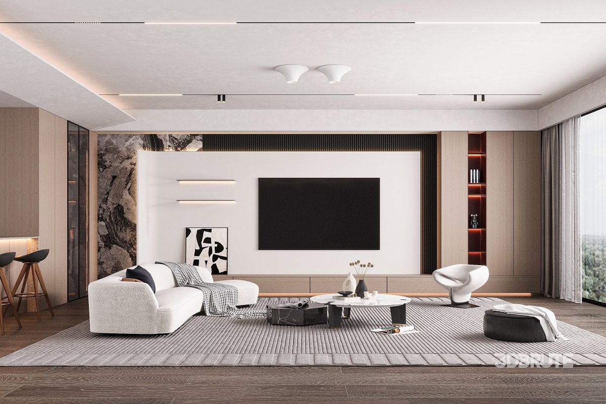 Modern living room Image 1
