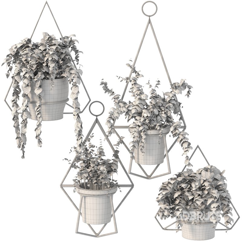 Modern Planters With Geometric Designs Image 2