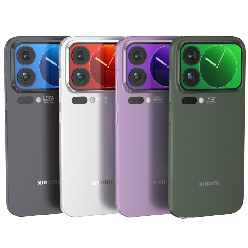 Xiaomi 17 Pro Max 4 colors Image 1