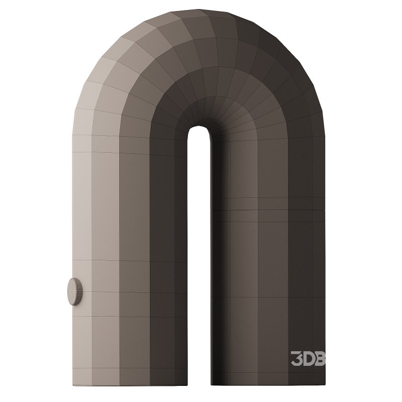 U shaped door table lamp Image 2