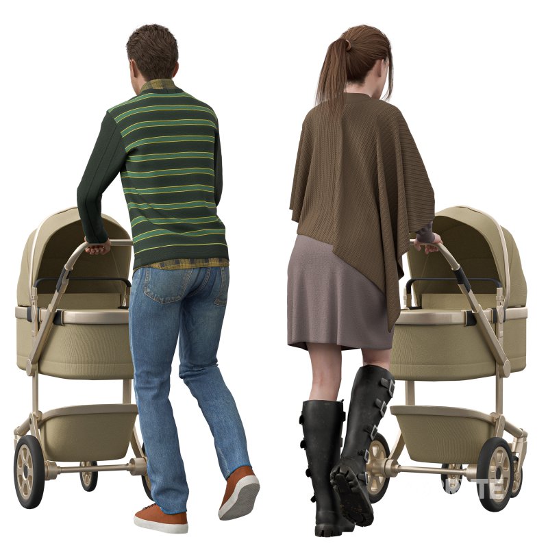 Parents Baby Stroller Image 4