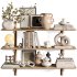 Nordic Harmony Decorative Shelf Set21 - Thumbnail 1